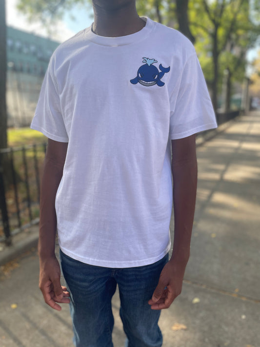 Embroidered Whale Tee