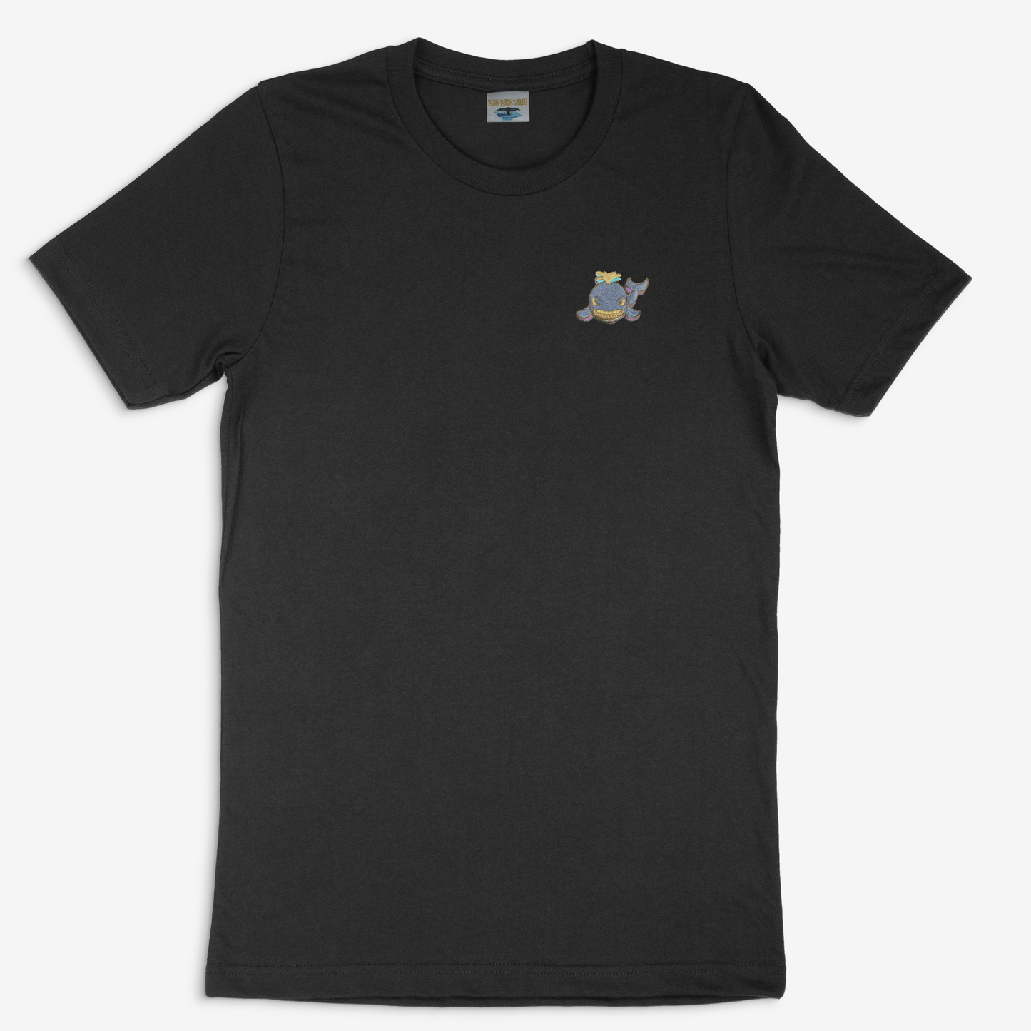 Metallic Embroidered Whale Tee