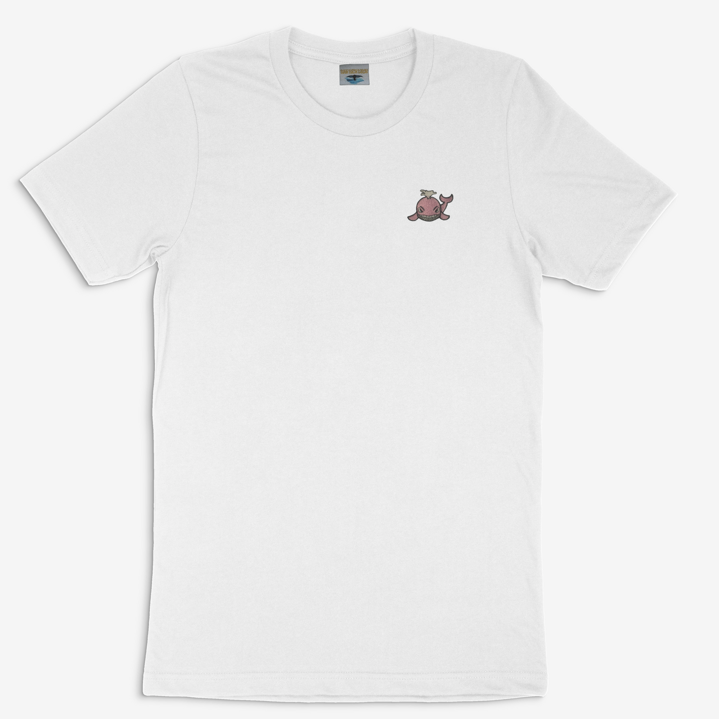 Metallic Embroidered Whale Tee