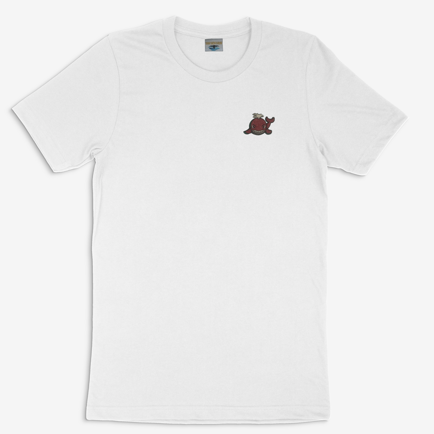 Metallic Embroidered Whale Tee