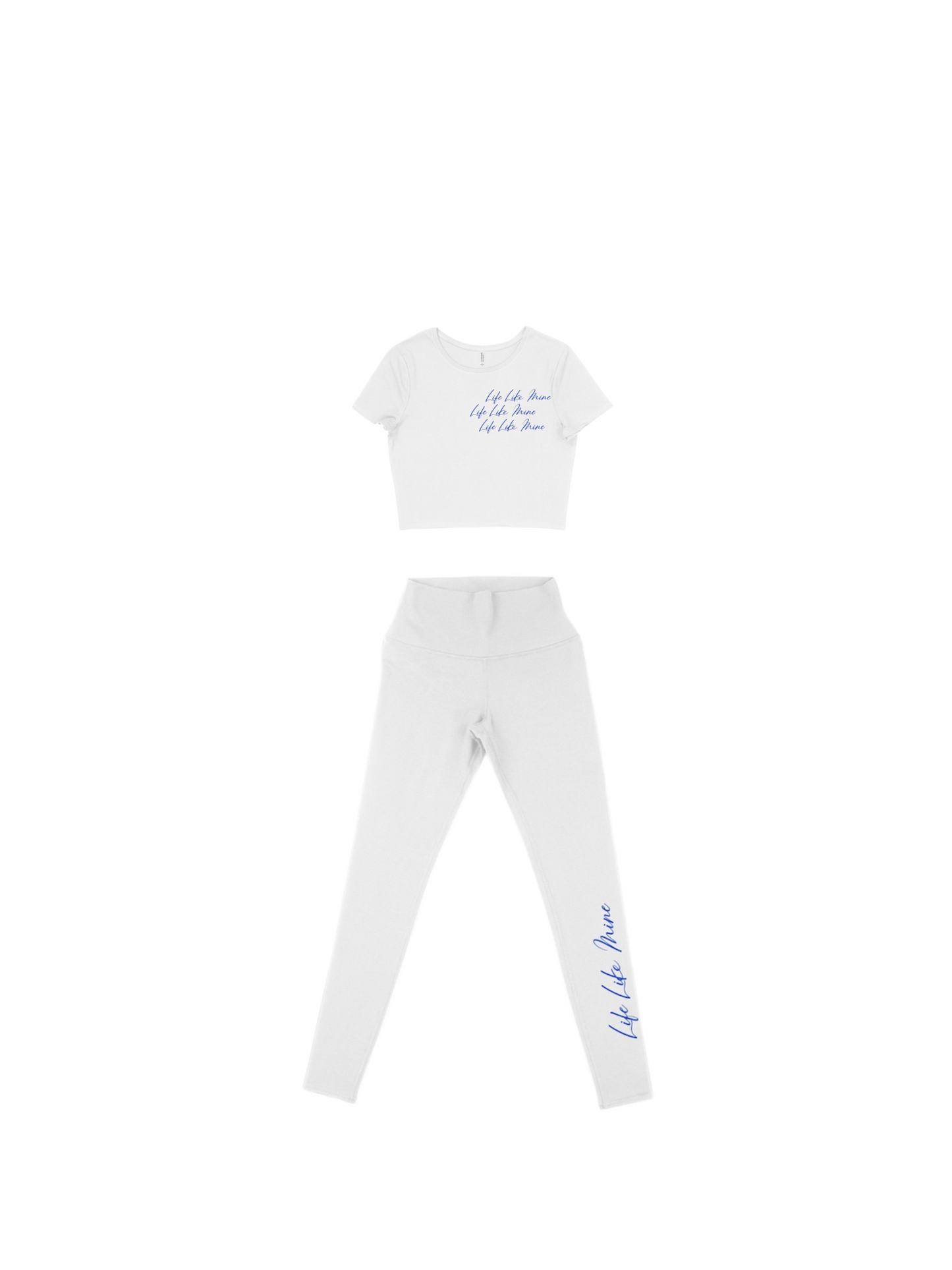 Life Like Mine Leggings and Crop Top Set
