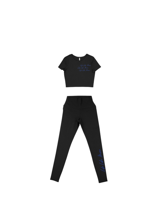 Life Like Mine Leggings and Crop Top Set